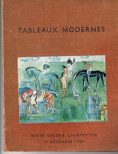 Galerie Charpentier, Paris Tableaux Modernes, 1 Decembre 1959 Auction Catalog - Foto 1 di 2