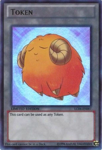 Yu-Gi-Oh Card - LC04-EN007 - YELLOW SHEEP TOKEN (ultra rare holo) - NM - Image 1 of 1