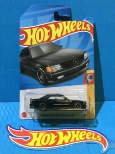 2023 HOT WHEELS NEW MODEL G CASE 89 MERCEDES-BENZ 560 SEC AMG TURBO #150 BLACK - Picture 1 of 6