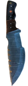 Custom Twist Damascus Steel Tracker Hunting Knife EE16 - Picture 1 of 6