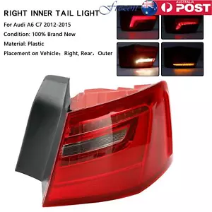 Car Right Outer LED Taillight Brake Light 4GD945096 For AUDI A6 2012-2015 AU - Picture 1 of 14