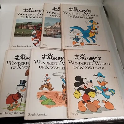 Disney's Wonderful World of Knowledge - 6 titles - hardcover - 1980 - Image 1 of 2