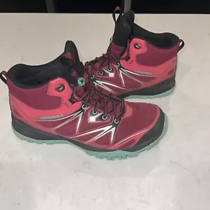 Zapatos originales Merrell para mujer Capra Bolt Mid GTX Gore Tex rojo rosa J35444 10 EE. UU. - Imagen 1 de 11