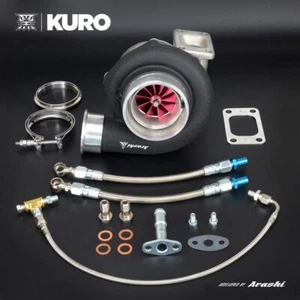 Rodamiento de bolas KURO 4" GTX3584RS GEN2 turbo banda V salida comp T3 0,82 A/R 1000 HP - Imagen 1 de 6