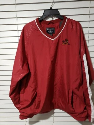 Blusa atlética masculina Holloway vermelha Illinois State tamanho grande - Imagem 1 de 4