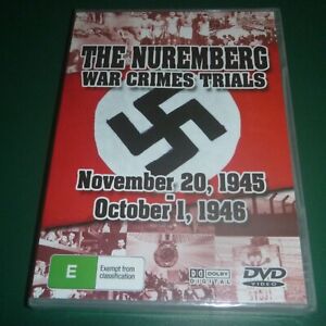 THE NUREMBERG WAR CRIMES TRIALS Nov 20, 1945 October 1, 1946 - DVD new sealed