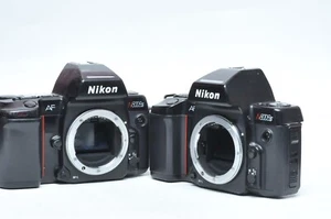 Lot of 2 Nikon N8008s AF 35mm Film SLR Camera Bodys *FOR PARTS* AS IS - Picture 1 of 3