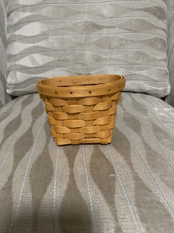 LONGABERGER OREGANO BOOKING BASKET 2001 Hanging Basket Cover