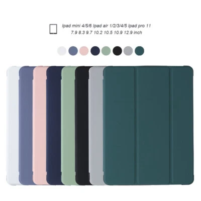 Silicone Stand Case Cover For iPad 7th/8th/9th Gen 10.2 Inch Air 13 Inch M2/M3 - Image 1 of 4