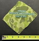 Ww2 82nd Airborne Paratrooper Normandy Camo Parachute Piece Name To Buyer