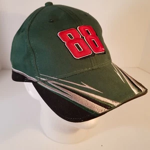 NASCAR Dale Jr 88 Hat Amp Energy Green Strapback Cap Chase Hendrick Motorsports - Picture 1 of 12
