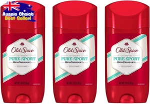 High Endurance Deodorant Pure Sport 3 oz 3-Pack Men's Antiperspirant Deodorant - Picture 1 of 12
