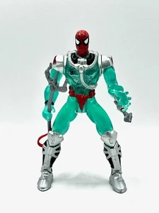 ToyBiz 1997 Spider-Man Web Splashers Shark Trap Spidey Actionfigur - Bild 1 von 9