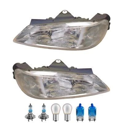 Scheinwerfer Set inkl. OSRAM Lampen H7 mit Blinker für Peugeot 406 8B 8E/F 8C - Bild 1 von 4