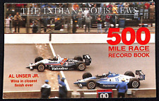 1993 The Indianapolis News 500 Mile Race Record Book 141pp VGC