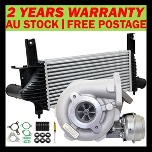 Upgrade Billet Turbo Charger+Intercooler For Nissan Navara D40 YD25 2.5L 3-Bolt - Picture 1 of 11