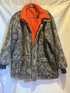 Camouflage/Jäger orange Wendemantel kaltes Wetter Gr. XL - Bild 1 von 4