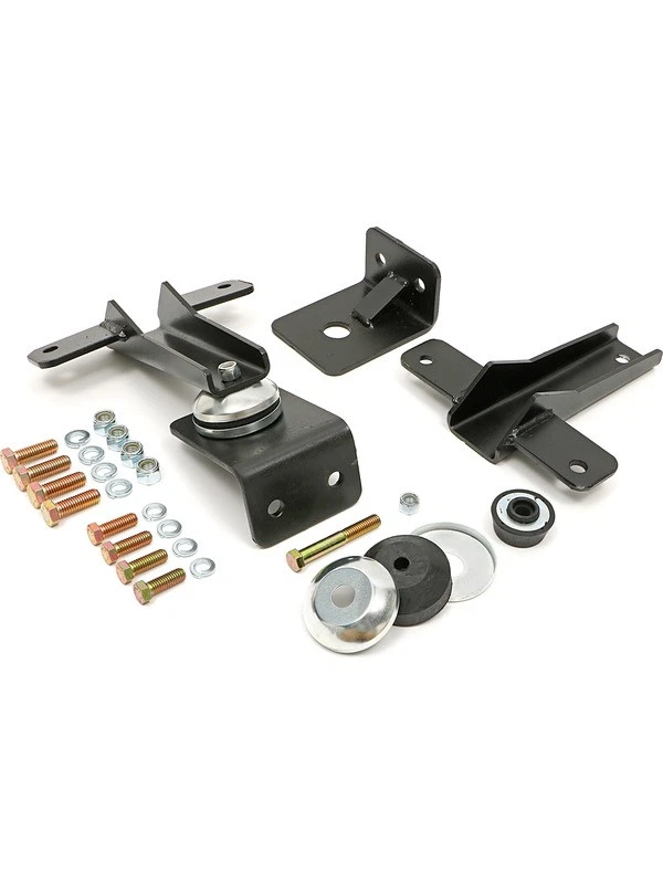 Trans-Dapt Motor Mount Bolt-On Steel Rubber Pads Ford Fullsize Truck 195 (4145) - Image 1 of 4