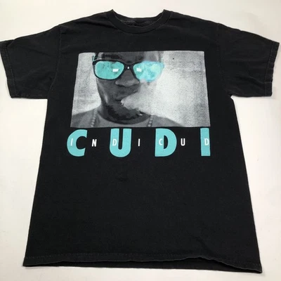 Kid Cudi Indicud 2013 Album Logo size M Medium Black T Shirt Hip Hop Rap Tee - Image 1 of 4