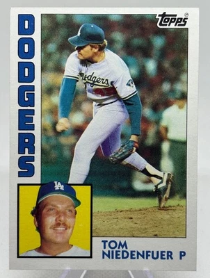 1984 Topps - Tom Niedenfuer #112 Los Angeles Dodgers - Image 1 of 2