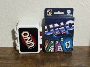 Mattel UNO Años 80 80 Versión Retro Juego de Cartas Familiar Con Estuche - Imagen 1 de 8