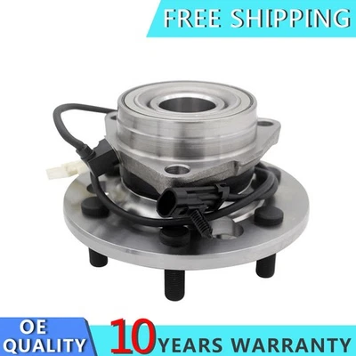 Front Wheel Bearing Hub for 1995-1999 Chevy GMC K1500 Tahoe Yukon 4WD 6Lug - Image 1 of 4
