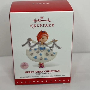 HALLMARK KEEPSAKE Ornament 2015 Fancy Nancy MERRY FANCY CHRISTMAS - Picture 1 of 2