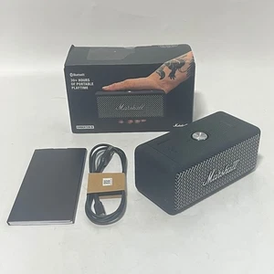 Marshall - Emberton II Portable Bluetooth Speaker - Black/Steel - Picture 1 of 2