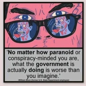 PEGATINA WILLIAM BLUM 1988 They Live Movie 🎬 - Imagen 1 de 24