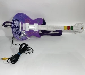 Hannah Montana Secret Star Plug n Play Jakks Pacific 2008 Guitar Video Game FUN - Picture 1 of 4