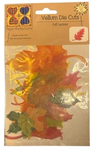PAPER REFLECTIONS VELLUM DIE CUTS FALL LEAVES (P) - Picture 1 of 2