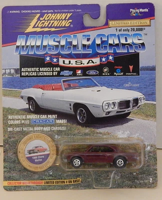 1966 Chevy Malibu Cragar Mags Johnny Lightning Muscle Cars USA S2 12612 - Image 1 of 4