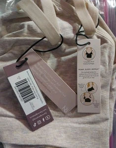 Kindred Bravely Bamboo Sublime Nursing Bra Women’s Size Medium Oatmeal Color - Picture 1 of 5