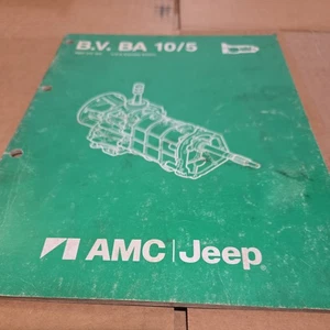 Jeep B.V. BA 1987 10/5 transmisión manual componente taller de servicio manual de reparación - Imagen 1 de 4