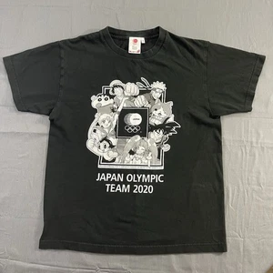 T-shirt personaggio anime squadra olimpica giapponese 2020 taglia media JOC edizione limitata ufficiale - Foto 1 di 7