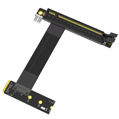 M.2 NGFF Key M to PCI-E 16x  Card Riser Adapter Card, Nvme to PCI-Express4518 - Image 1 of 4