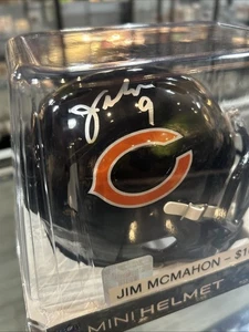 Minicasco firmado por Jim McMahon certificado por Beckett Witness - Imagen 1 de 7