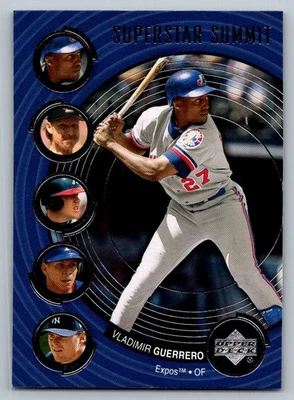 Upper Deck Superstar Summit II 2002 Vladimir Guerrero SS3 Foto 1 de 2