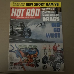 Hot Rod Magazin Mai 1962 sehr guter Zustand siehe Fotos - Daytona Bilder, Winternationals, 413 C.I. - Bild 1 von 9