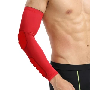 2 PCS Sports Arm Sleeves Elbow Anti-collision Basketball Running Protective Gear - Picture 1 of 14