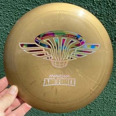 Innova Air Force Big Wings Luster GOLD STAR TERN 175g pre-embossed penned new 🔥 - Image 1 of 3
