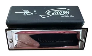 Swan Harmonica Great Condition With Box Fantastic Quality Item - Picture 1 of 6