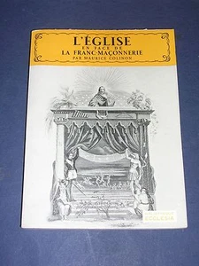 Esotérisme Franc maçonnerie rapport entre l'église et la franc maçonnerie 1954 - Picture 1 of 1