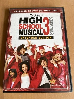High School Musical 3: Senior Year (DVD, 2009, 2-Disc Set, Extended Edition -NEW - Image 1 of 4