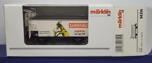 Märklin H0 Bierwagen Gambrinus 94314 TOP ZUSTAND in OVP - Picture 1 of 1