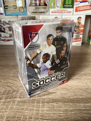 2021 Topps Major League Soccer MLS - Factory Sealed Blaster Box W/ 4 FOIL CARDS - Image 1 of 4