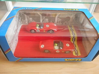 Verem Retro Le Mans Set Ferrari en rouge au 1:43 en boîte - Photo 1/2