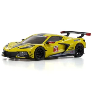 Kyosho MZP244Y ASC MR03W-MM Chevrolet Corvette C8.R Yellow Auto Scale Min-Z - Picture 1 of 1