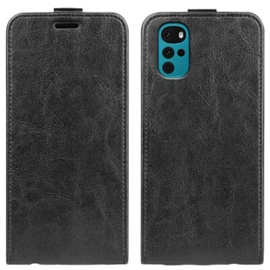 Flip Handy Tasche Schwarz für Motorola Moto G22 Hülle Case Cover Etui Schutz Neu - Afbeelding 1 van 5