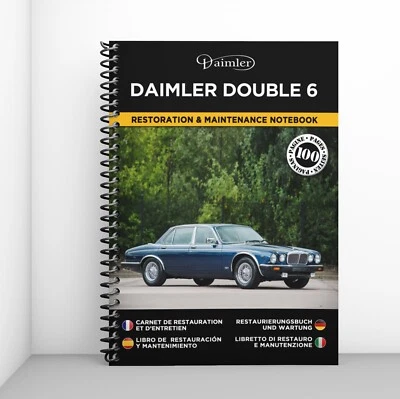 DAIMLER DOUBLE 6 : Libretto Di Restauro E Manutenzione - CONSEGNA GRATUITA - Immagine 1 di 4